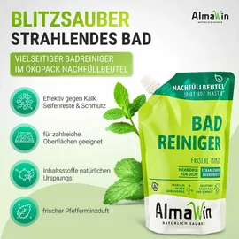 AlmaWin Badreiniger Nachfüllbeutel 500 ml