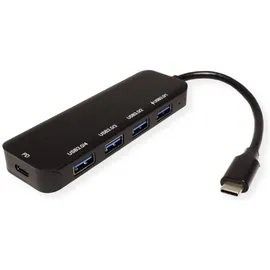 Value 14.99.5038 USB-C® 5 Ports), Dockingstation + USB 3.2 Gen 1 (3.1 Gen 1) Type-C, 5000 Mbit/s, Grau