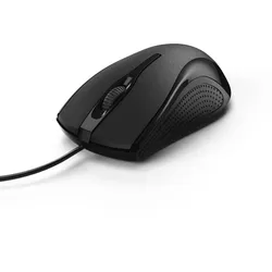 Hama MC-200 - Maus - optisch - 3 Tasten - kabelgebunden