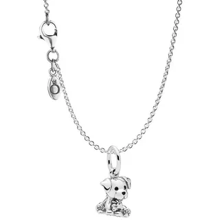 Pandora 75249 Halskette Silber 925 mit Anhänger Labrador Puppy