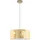 EGLO Viserbella 3-flg. Ø 53 cm rund/beige/Gold