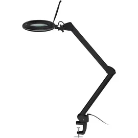goobay LED-Klemm-Lupenleuchte Schwarz