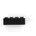 LEGO Classic Bausteine 2x4 1000 St schwarz 3001