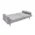 deinbett Schlafsofa mit Bettkasten Fjord ¦ grau ¦ Maße (cm): B: 226 H: 88 T: 90.0
