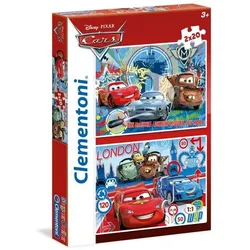 CLEMENTONI 24699 Puzzle 2 x 20 Teile Cars 2