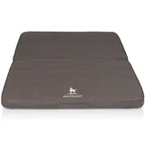 Knuffelwuff Hundematte Roanoke 120 x 100 cm braun/grau