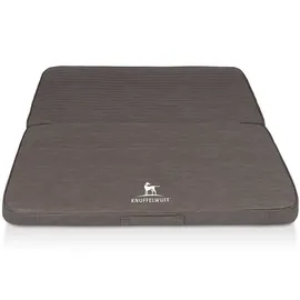 Knuffelwuff Hundematte Roanoke 120 x 100 cm braun/grau