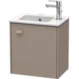 Duravit Waschtischunterschrank wandhängend „Brioso“ 42 × 44,2 × 28,9 cm, in Basalt Matt