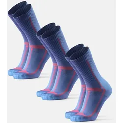 CREW LAUFSOCKEN FÜR LANGE DISTANZEN - 3-Pack - Blau - 35-38