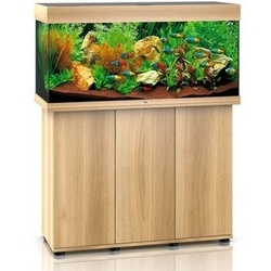 JUWEL RIO 180 LED Aquariumkombination mit Unterschrank SBX helles Holz