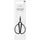 Rico Design Handarbeitsschere Schwarz, 8,9 cm / 3,5"