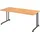 hjh OFFICE PRO Schreibtisch Z-Serie Buche / Graphit