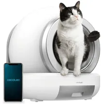 Cecotec Katzentoilette Pumba 7000 CleanKitty Compact Connected 65L Weiß
