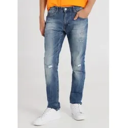 Lois Jeans für Herren. 101963626 Hochwertige blaue zerrissene Jeans (32), Lässig, Baumwolle, Denim