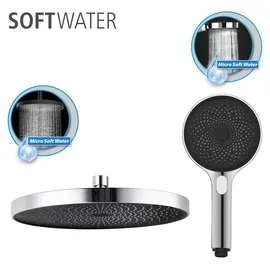 Wenko Duschsystem Softwater Chrom 75-120 cm