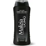 Mirato MALIZIA UOMO SILVER Duschgel & Shampoo 2in1 250ml Aloe Vera