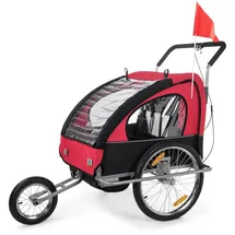 SAMAX 2in1 Jogger Silver Frame rot/schwarz