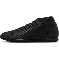 Nike Herren Superfly 10 Club IC Sneaker, Black/Black-Deep Jungle,