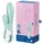 Satisfyer AIR PUMP BUNNY 5+ Vibrator mit Klitoris-Stimulator Mint 20.2 cm