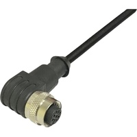 BKL Electronic 2702016 Sensor-/Aktor-Anschlussleitung M12 Kupplung, gewinkelt 5 m