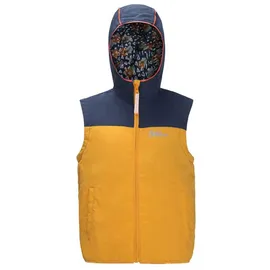 Jack Wolfskin Villi Weste - Orange Pop - 104 cm