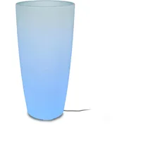 smartwares Solarleuchte Kunststoff 75 x 40 cm 1 Stück weiß