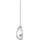Thomas Sabo Kette mit Anhänger Bold Elegance Tropfenform Silber