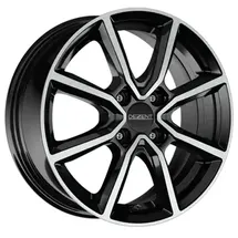 Dezent TN 6,5 x 16 4 x 98 ET35 Schwarz/Poliert