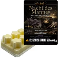 WonderWax Duftwachs WonderWax® Duftwachs 6 Sterne, (Die Nacht des Mannes), Duftrichtung: Nacht des Mannes