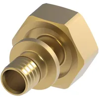 TECE TECEflex Eurokonusverschraubung 3/4'' mit Pressanschluss, Messing