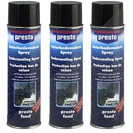 PRESTO Unterbodenschutz Bitumen schwarz 6 St. 500 ml