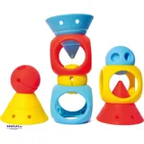 Moluk 120638 Moluk Building Set, blau/rot/gelb, 9-teilig (1 Set)