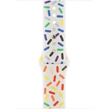 Apple Pride Edition Sport Band M/L 45 mm, Fluorelastomer), Uhrenarmband, Mehrfarbig
