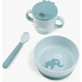 Done by Deer Foodie Geschirr-Set Elphee blau
