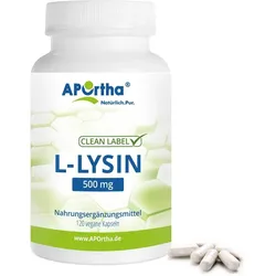 L-Lysin - 500 mg - 120 vegane Kapseln One Size