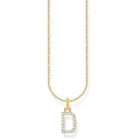 Thomas Sabo Buchstabe D Gold