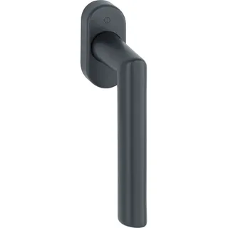 HOPPE Fenstergriff Amsterdam, Vierkantstift 7 x 37 mm, Edelstahl schwarz matt