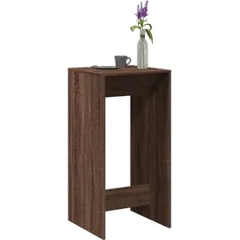 vidaXL Bartisch 51 x 50 x 103,5 cm Braun