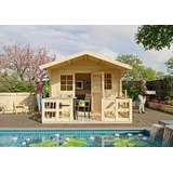 Konifera Lillevilla 265T 3,50 x 4,40 m natur inkl. Terrasse
