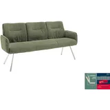 MCA Furniture Sitzbank Delane Olive 183 x 92 x 67 cm
