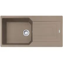Franke Urban UBG 611-100 links Einbauspüle cashmere Excenterbetätigung 1000 x 500 mm