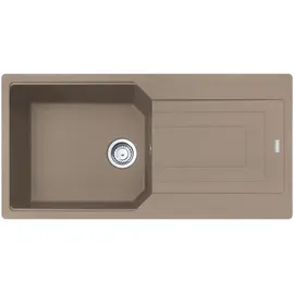 Franke Urban UBG 611-100 links Einbauspüle cashmere Excenterbetätigung 1000 x 500 mm
