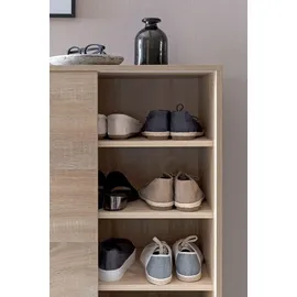 FineBuy Schuhschrank 100 x 108 x 37,5 cm beige / beige