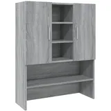 vidaXL Waschmaschinenschrank Grau Sonoma 70,5x25,5x90 cm