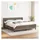 vidaXL Boxspringbett 180 x 200 cm Taupe