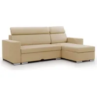Fun Möbel Ecksofa Schlafsofa Sofa CANTON in Stoff Liverpool