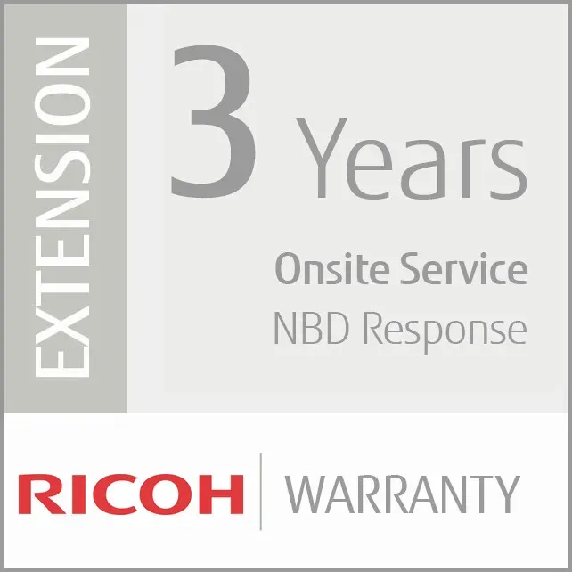 Ricoh 3 Jahre Garantieverlängerung (Low-Vol Produktion)