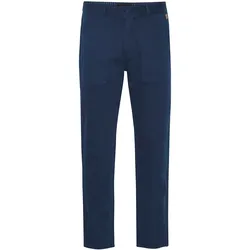 Stoffhose BLEND "Stoffhose BHWoven", Herren, Gr. 32, Länge 34, blau (marineblaus), Obermaterial: 100% Baumwolle CO., casual, regular fit lang, Hosen