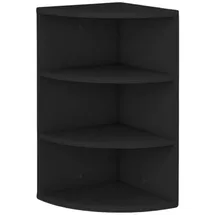 mein-regal Corner 60 Bücherregal 30 x 30 x 60 cm Schwarz