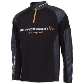 Savage Gear Tournament Gear Shirt 1/2 Zip, 2XL